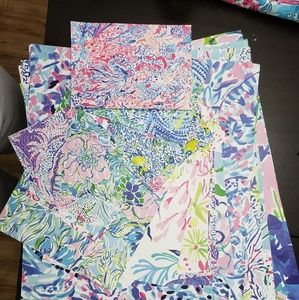 Various paper Lilly pulitzer print